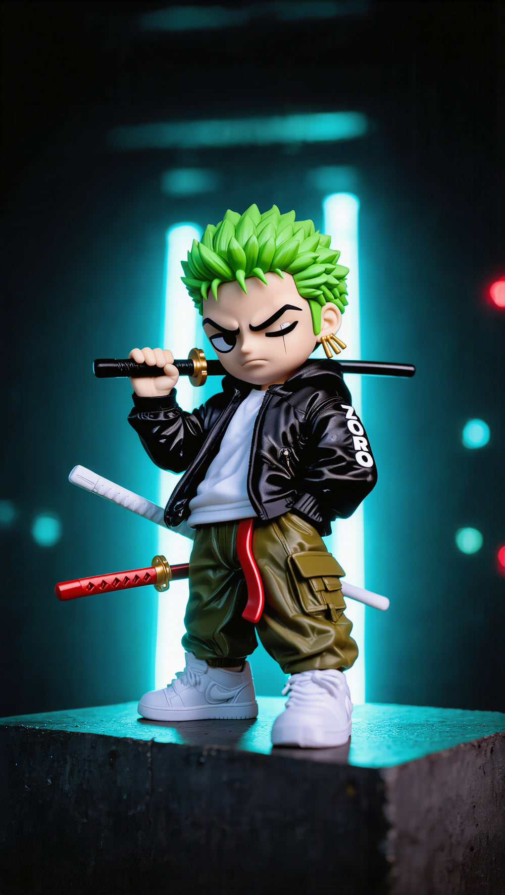 Zoro chibi statue, hero shot